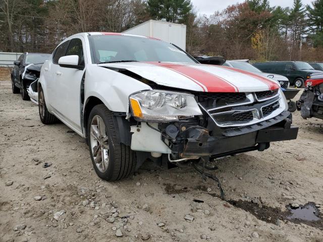 DODGE AVENGER SX 2012 with VIN 1C3CDZCB0CN189991 - Photo from auction