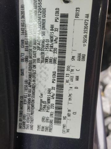 Photo 10 from auction – 2013 FORD FIESTA S with VIN 3FADP4AJ2DM129555