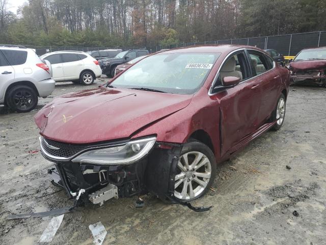 Photo 2 from auction – 2015 CHRYSLER 200 LIMITE with VIN 1C3CCCAB7FN652586