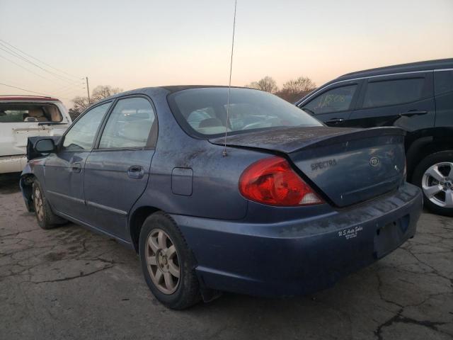 Photo 3 from auction – 2003 KIA SPECTRA BA with VIN KNAFB121535215569