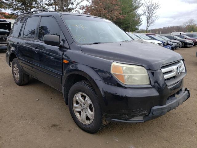 HONDA PILOT LX 2006 with VIN 2HKYF18196H527504 - Photo from auction