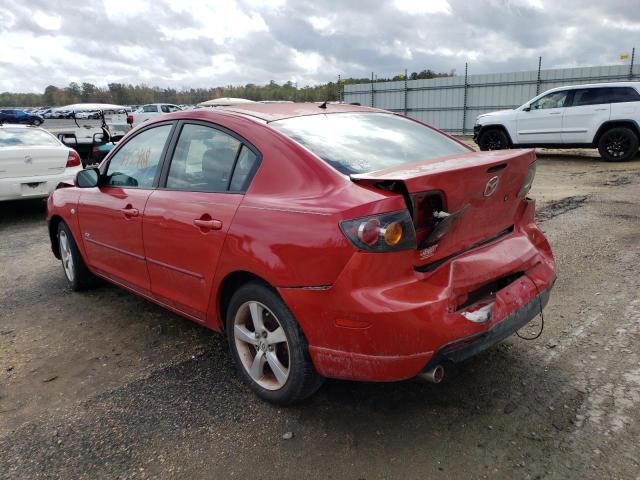 Photo 3 from auction – 2005 MAZDA 3 S with VIN JM1BK323451304400