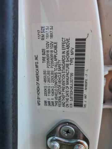 Photo 10 from auction – 2018 ACURA RDX with VIN 5J8TB3H36JL007799