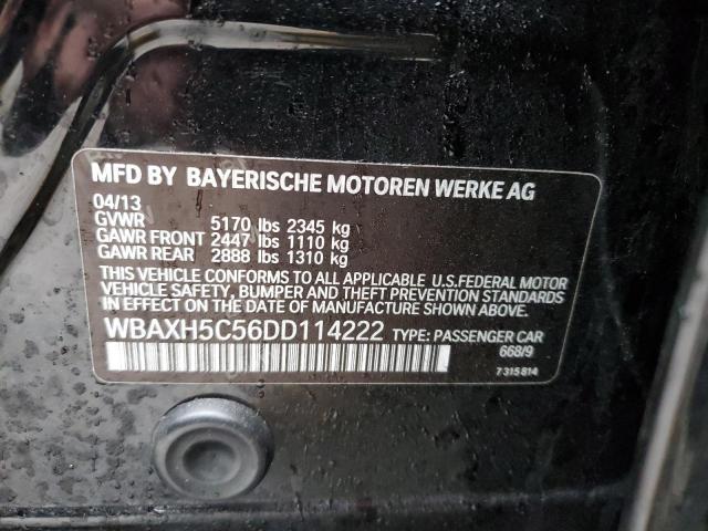 Photo 10 from auction – 2013 BMW 528 XI with VIN WBAXH5C56DD114222