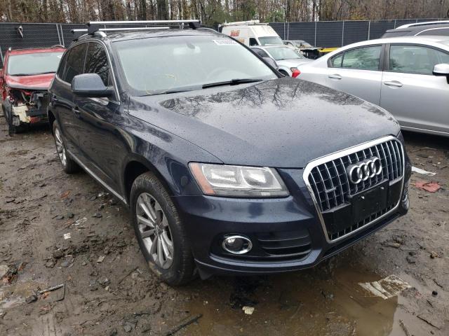 AUDI Q5 PREMIUM 2013 with VIN WA1CFAFP9DA045390 - Photo from auction