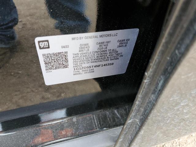 Photo 10 from auction – 2022 CHEVROLET MALIBU LT with VIN 1G1ZD5ST4NF145359