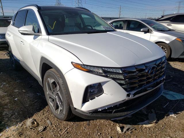 HYUNDAI TUCSON LIM 2022 with VIN KM8JECA17NU080407 - Photo from auction