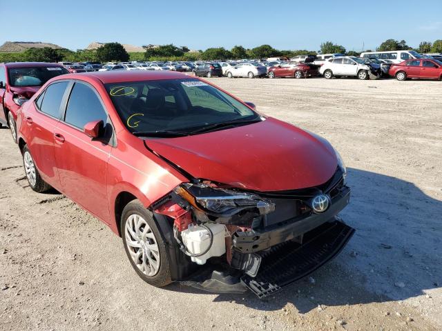 TOYOTA COROLLA L 2018 with VIN 5YFBURHEXJP839968 - Photo from auction