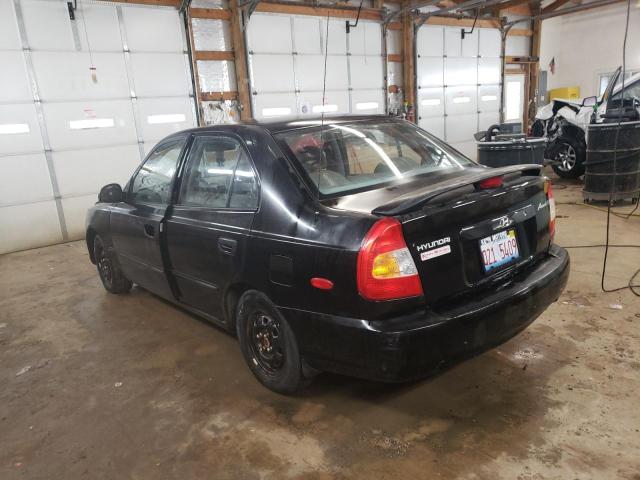 Photo 3 from auction – 2002 HYUNDAI ACCENT GL with VIN KMHCG45C02U356488