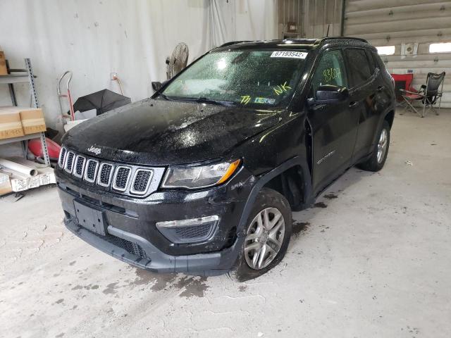 Photo 2 from auction – 2018 JEEP COMPASS SP with VIN 3C4NJDAB1JT211853