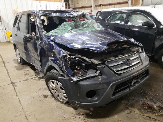 Photo 1 from auction – 2005 HONDA CR-V EX with VIN JHLRD788X5C024149