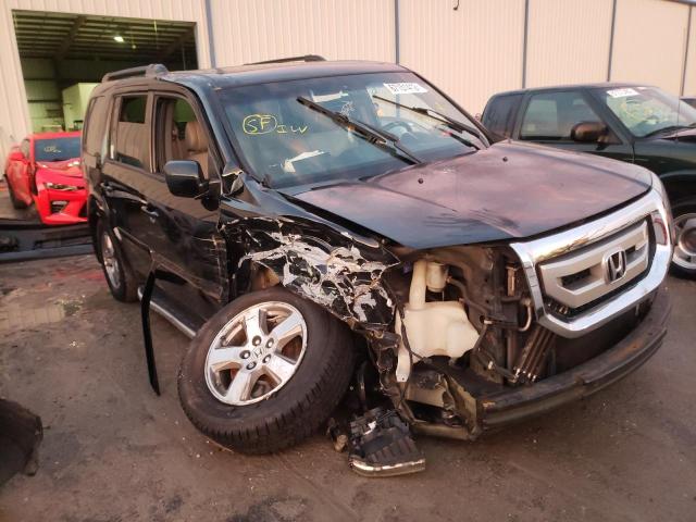 HONDA PILOT EXL 2010 with VIN 5FNYF4H6XAB022091 - Photo from auction