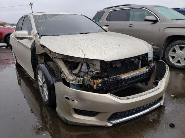 HONDA ACCORD EXL 2013 with VIN 1HGCR3F80DA011163 - Photo from auction