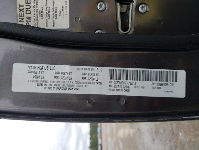 Photo 10 from auction – 2015 DODGE CHARGER SE with VIN 2C3CDXBG5FH799710
