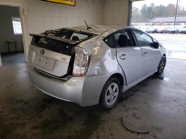 Photo 4 from auction – 2010 TOYOTA PRIUS with VIN JTDKN3DU9A0025134