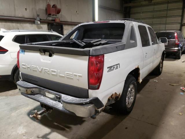 Photo 4 from auction – 2004 CHEVROLET AVALANCHE with VIN 3GNEK12T24G226496