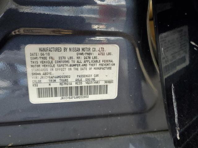Photo 10 from auction – 2010 INFINITI G37 BASE with VIN JN1CV6AP4AM202902