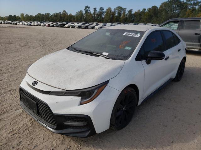 Photo 2 from auction – 2021 TOYOTA COROLLA SE with VIN 5YFS4MCE5MP077972