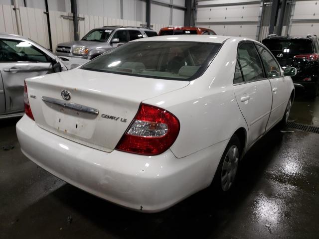 Photo 4 from auction – 2002 TOYOTA CAMRY LE with VIN 4T1BE32K52U044464