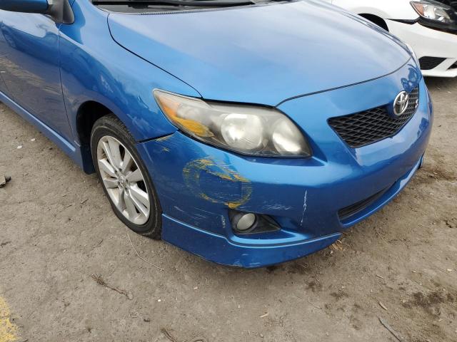 Photo 9 from auction – 2009 TOYOTA COROLLA BA with VIN 2T1BU40E29C121082