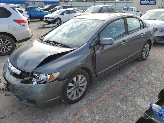 Photo 2 from auction – 2009 HONDA CIVIC EX with VIN 19XFA16819E005934