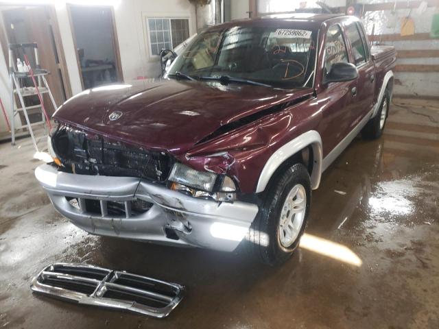 Photo 2 from auction – 2003 DODGE DAKOTA with VIN 1D7HL48X23S210262