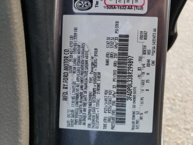 Photo 10 from auction – 2011 FORD FUSION HYB with VIN 3FADP0L33BR299897