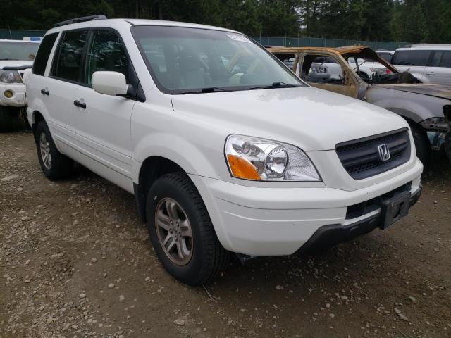 HONDA PILOT EXL 2003 with VIN 2HKYF18523H618516 - Photo from auction