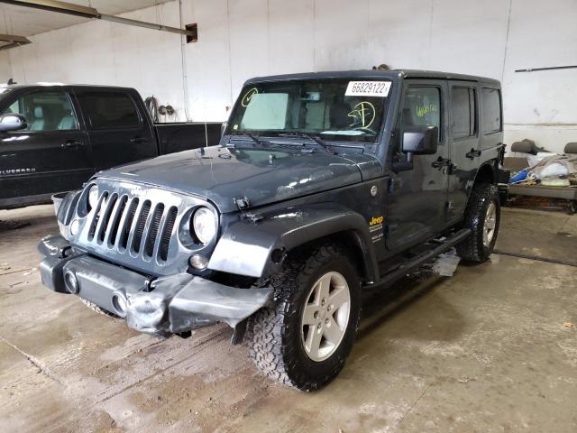 Photo 2 from auction – 2017 JEEP WRANGLER U with VIN 1C4BJWDG9HL712744