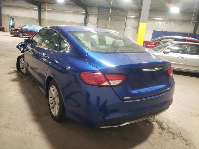 Photo 3 from auction – 2016 CHRYSLER 200 LIMITE with VIN 1C3CCCAB5GN183869