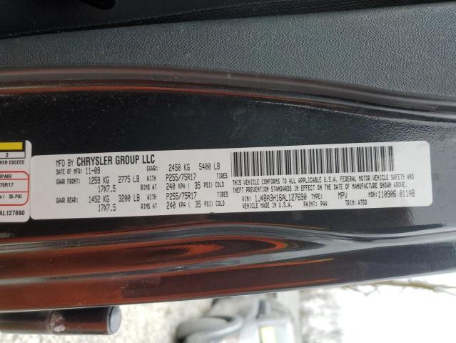 Photo 10 from auction – 2010 JEEP WRANGLER with VIN 1J4BA3H16AL127690