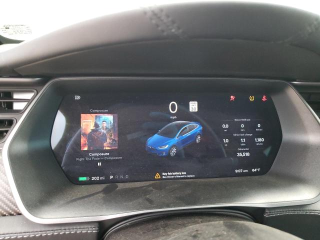 Photo 8 from auction – 2019 TESLA MODEL X with VIN 5YJXCAE46KF191015