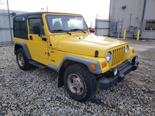 JEEP WRANGLER / 2001 with VIN 1J4FA49SX1P304104 - Photo from auction