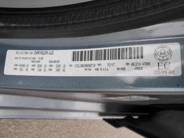 Photo 10 from auction – 2008 CHRYSLER SEBRING LX with VIN 1C3LC46K38N282710
