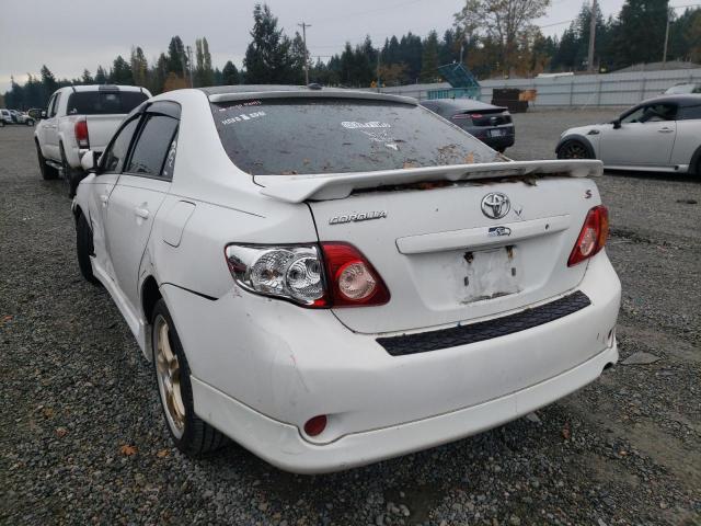 Photo 3 from auction – 2010 TOYOTA COROLLA BA with VIN 1NXBU4EE4AZ354554