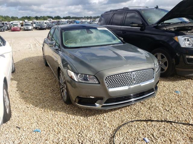 LINCOLN CONTINENTA 2017 with VIN 1LN6L9NP4H5610697 - Photo from auction