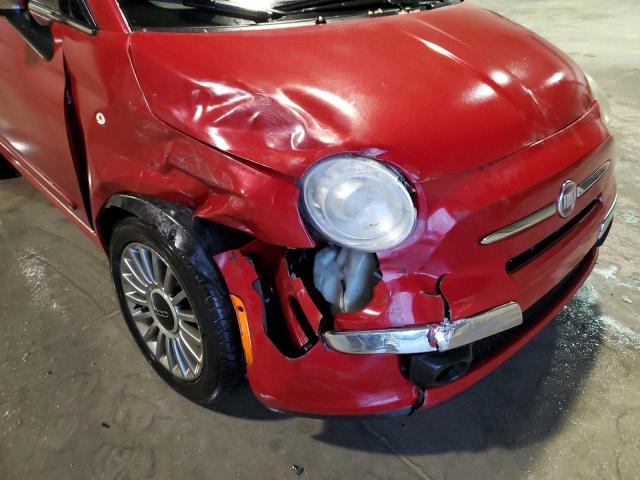 Photo 9 from auction – 2012 FIAT 500 LOUNGE with VIN 3C3CFFER1CT164665