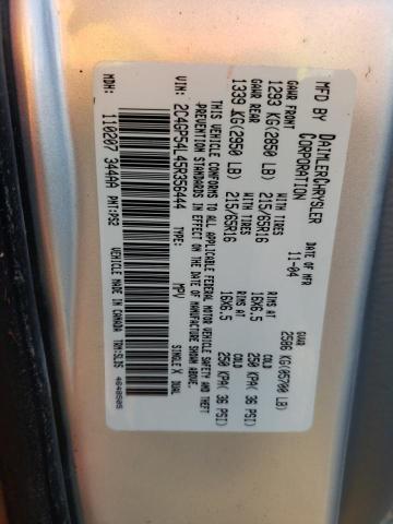 Photo 10 from auction – 2005 CHRYSLER TOWN & COU with VIN 2C4GP54L45R356444