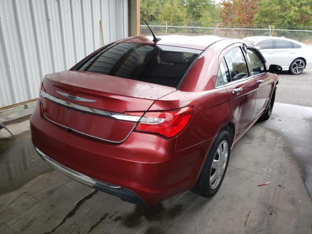 Photo 4 from auction – 2012 CHRYSLER 200 LX with VIN 1C3CCBAB4CN158708