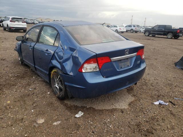 Photo 3 from auction – 2010 HONDA CIVIC VP with VIN 19XFA1F33AE009685