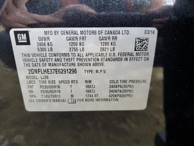Photo 10 from auction – 2014 CHEVROLET EQUINOX LT with VIN 2GNFLHE37E6291296