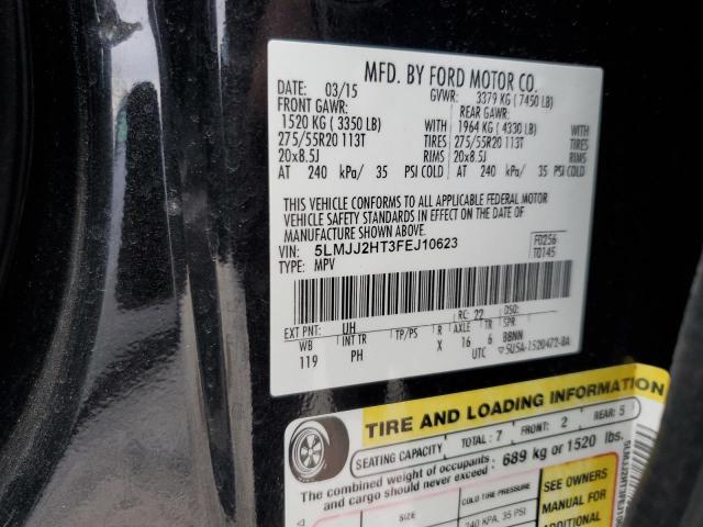 Photo 10 from auction – 2015 LINCOLN NAVIGATOR with VIN 5LMJJ2HT3FEJ10623