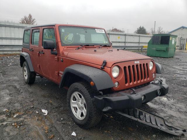 Photo 1 from auction – 2014 JEEP WRANGLER U with VIN 1C4BJWKG0EL189287