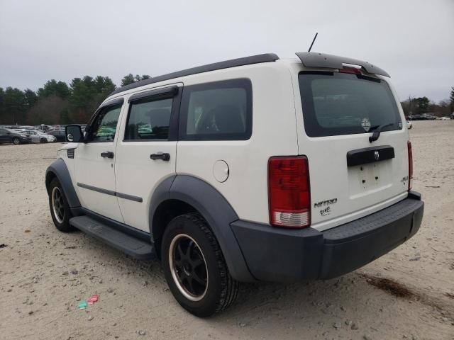 Photo 3 from auction – 2007 DODGE NITRO SXT with VIN 1D8GU28K87W597508