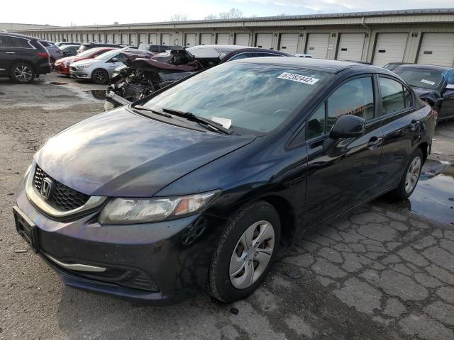 Photo 2 from auction – 2013 HONDA CIVIC with VIN 19XFB2F50DE099922