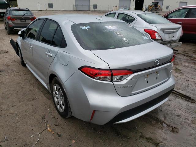 Photo 3 from auction – 2021 TOYOTA COROLLA LE with VIN JTDEPMAE9MJ178704