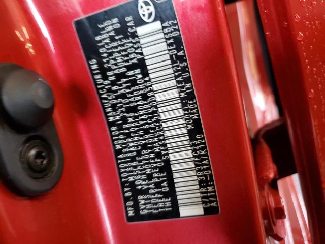 Photo 10 from auction – 2020 TOYOTA COROLLA SE with VIN 5YFS4RCE3LP008564