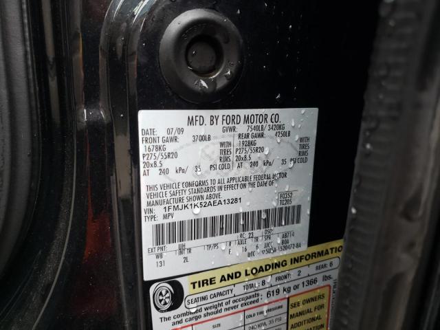 Photo 10 from auction – 2010 FORD EXPEDITION with VIN 1FMJK1K52AEA13281