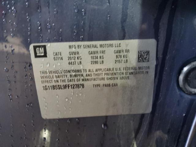 Photo 10 from auction – 2015 CHEVROLET MALIBU LS with VIN 1G11B5SL9FF127878