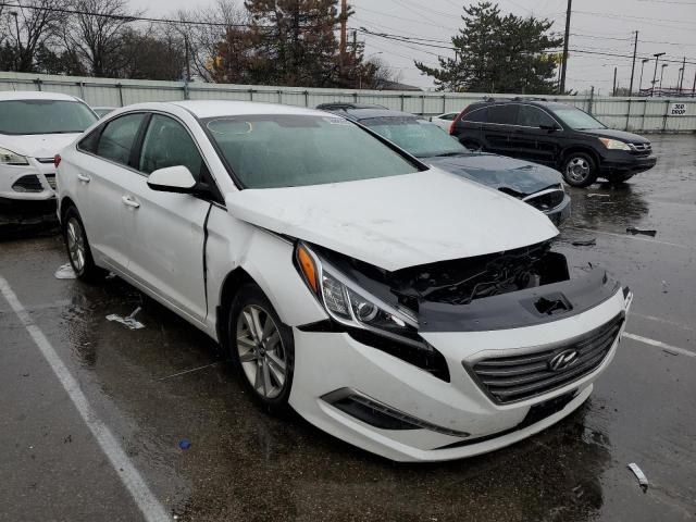 HYUNDAI SONATA SE 2015 with VIN 5NPE24AF3FH156197 - Photo from auction